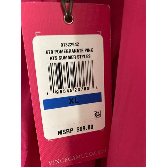 NWT VINCE CAMUTO HALTER JUMPSUIT POMEGRANATE PINK Varies - Picture 4 of 10